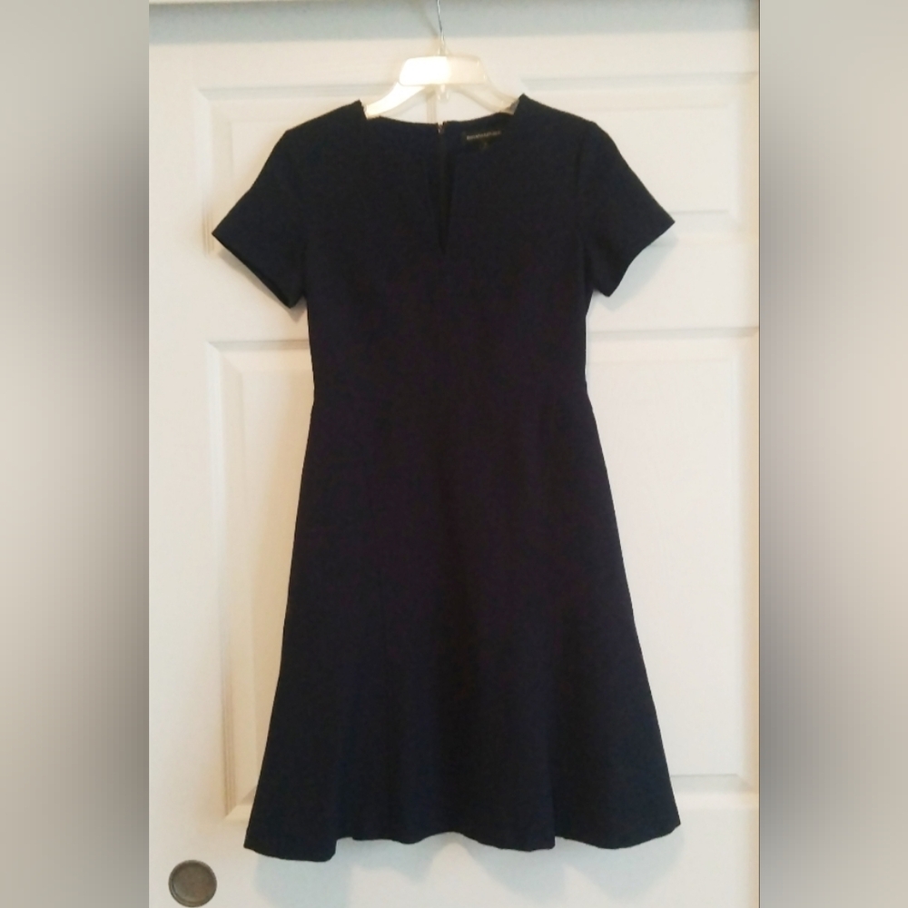 Elegant Navy Blue Dress